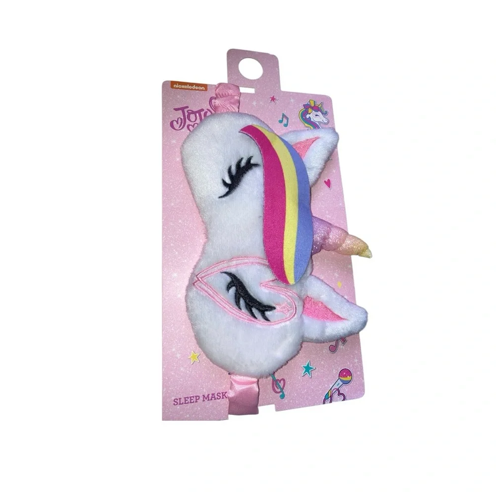 Nickelodeon White and Pink Unicorn Face Mask